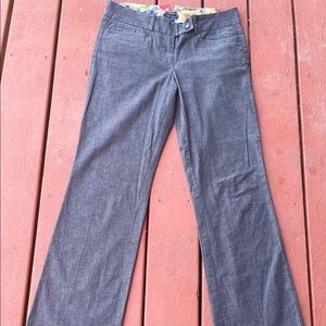 [Women’s] Tommy Hilfiger “The Reade Trousers”  Double Button Slacks Size 6